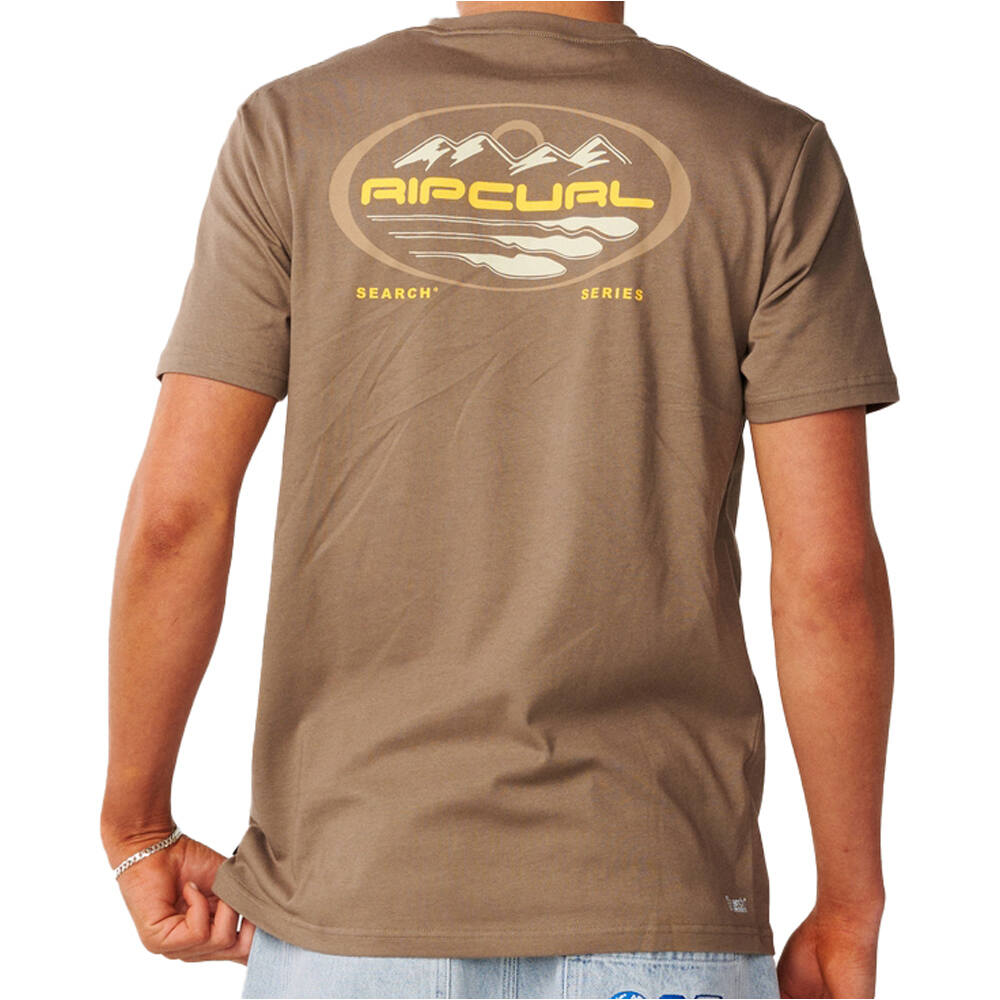 Rip Curl camiseta manga corta hombre S-SERIES VC PEAKS TEE vista trasera
