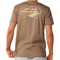 Rip Curl camiseta manga corta hombre S-SERIES VC PEAKS TEE vista trasera