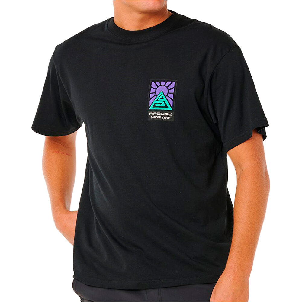 Rip Curl camiseta manga corta hombre SEARCH DAWN TEE vista frontal