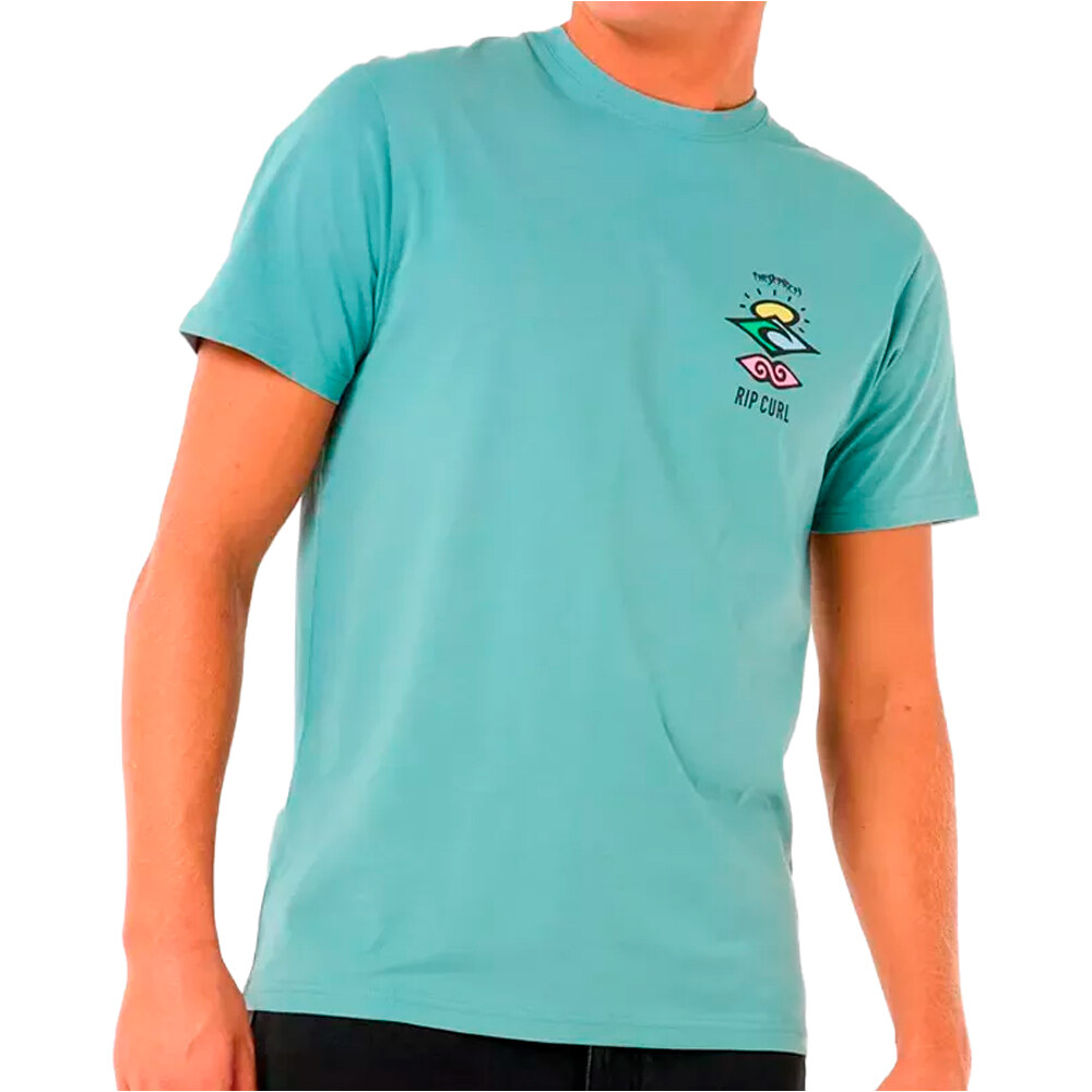 Rip Curl camiseta manga corta hombre SEARCH ICON TEE vista frontal