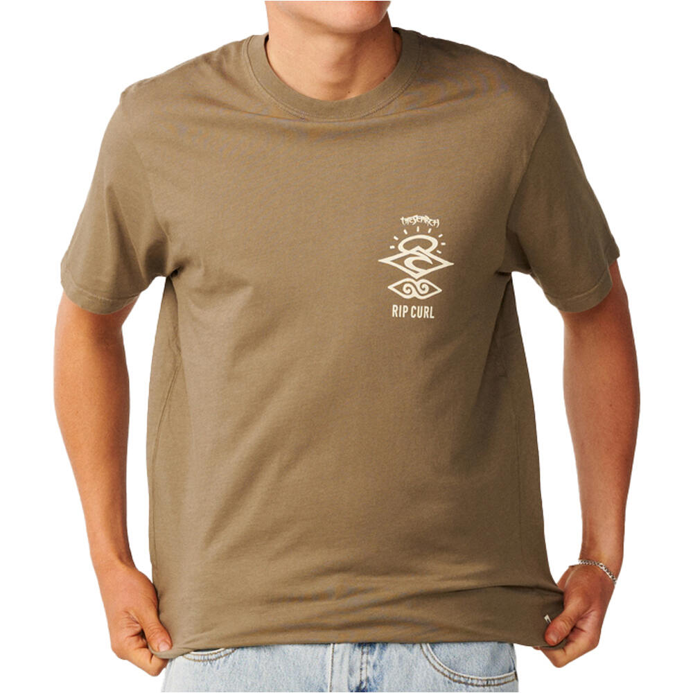 Rip Curl camiseta manga corta hombre SEARCH ICON TEE vista frontal