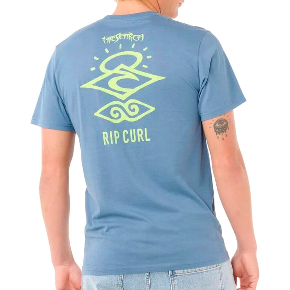 Rip Curl camiseta manga corta hombre SEARCH ICON TEE vista trasera
