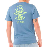 Rip Curl camiseta manga corta hombre SEARCH ICON TEE vista trasera