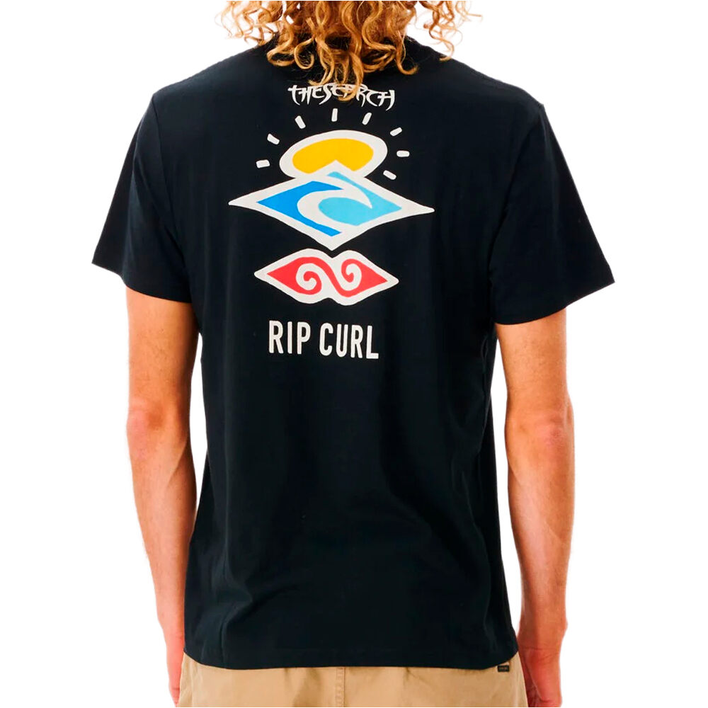 Rip Curl camiseta manga corta hombre SEARCH ICON TEE vista trasera