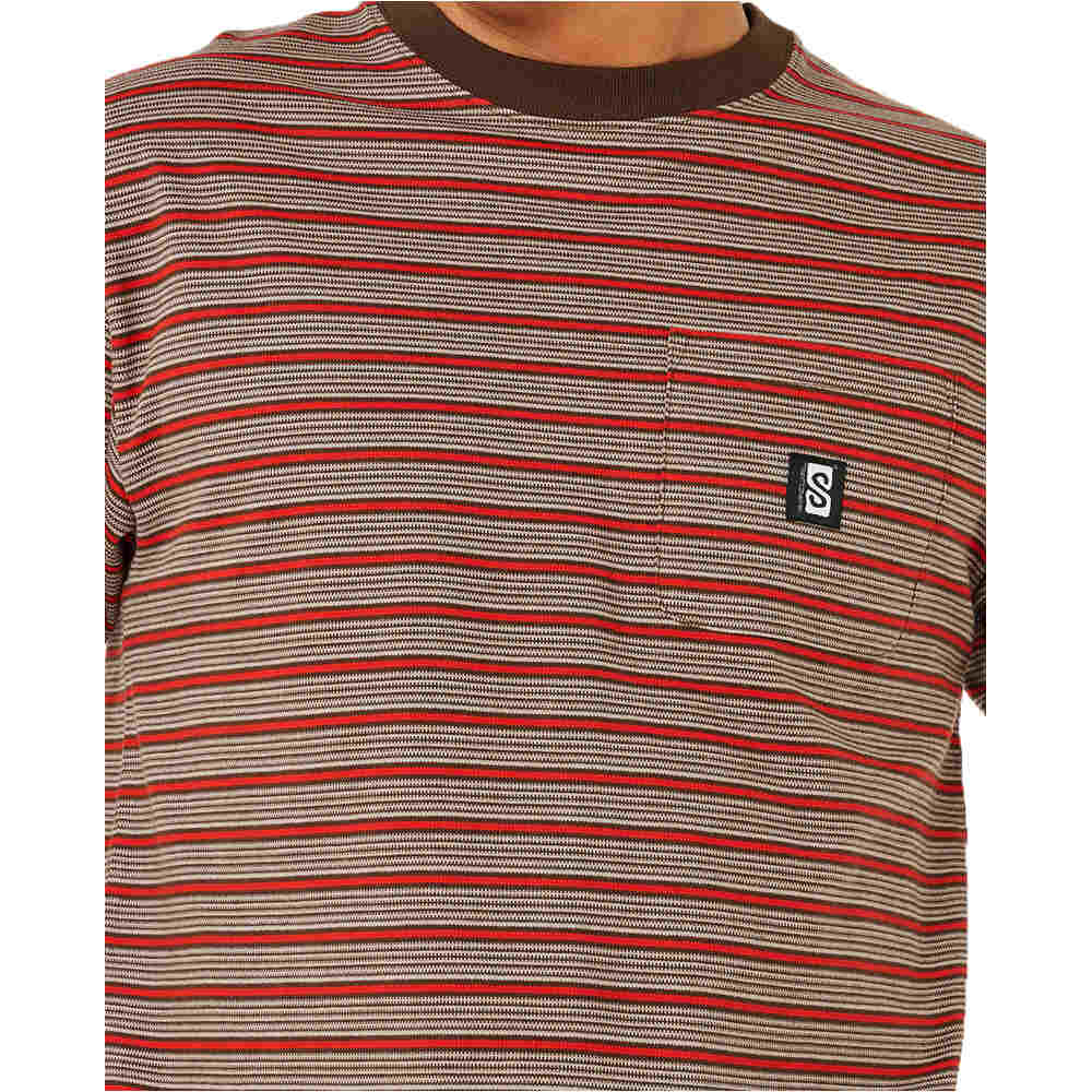 Rip Curl camiseta manga corta hombre SEARCH STRIPE TEE vista detalle