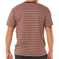 Rip Curl camiseta manga corta hombre SEARCH STRIPE TEE vista trasera