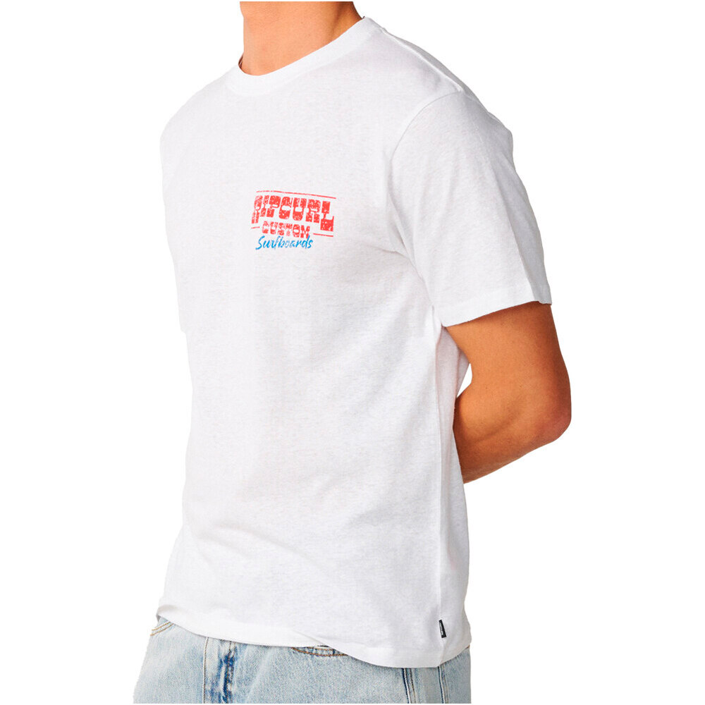 Rip Curl camiseta manga corta hombre SHAPER ADDRESS TEE UPDATE vista detalle