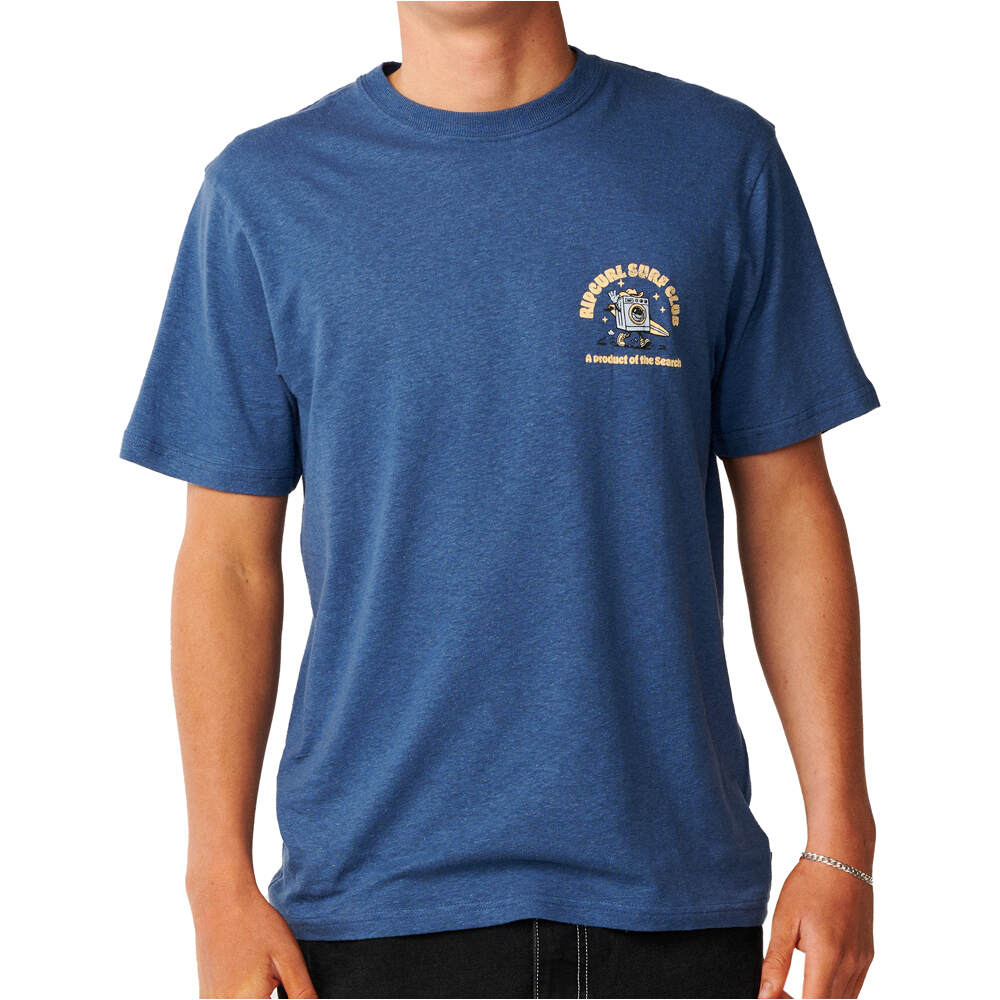 Rip Curl camiseta manga corta hombre SHAPER ADDRESS TEE UPDATE vista frontal