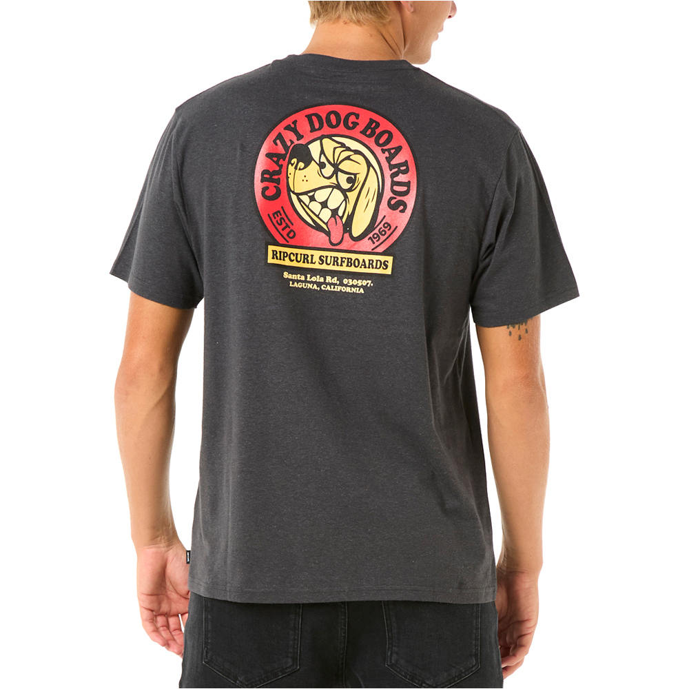 Rip Curl camiseta manga corta hombre SHAPER ADDRESS TEE vista trasera