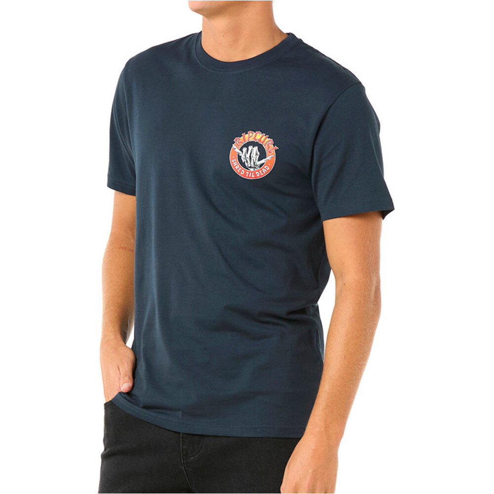 Rip Curl camiseta manga corta hombre SHRED TIL TEE vista detalle