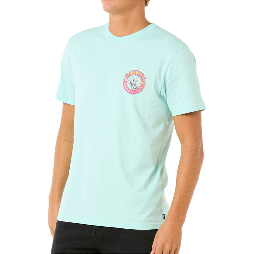 Rip Curl camiseta manga corta hombre SHRED TIL TEE vista detalle
