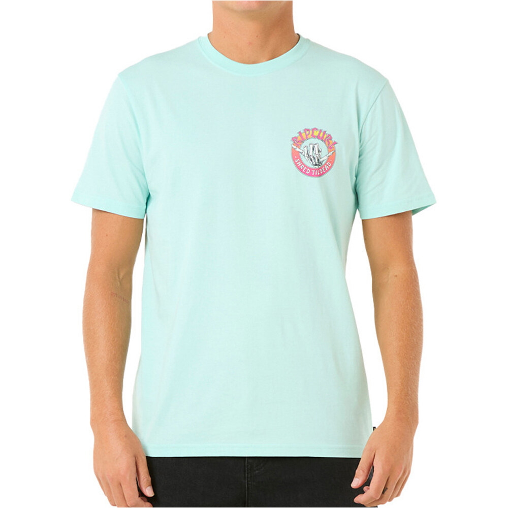 Rip Curl camiseta manga corta hombre SHRED TIL TEE vista frontal