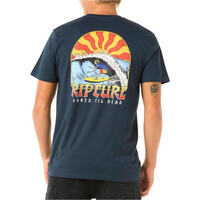 Rip Curl camiseta manga corta hombre SHRED TIL TEE vista trasera