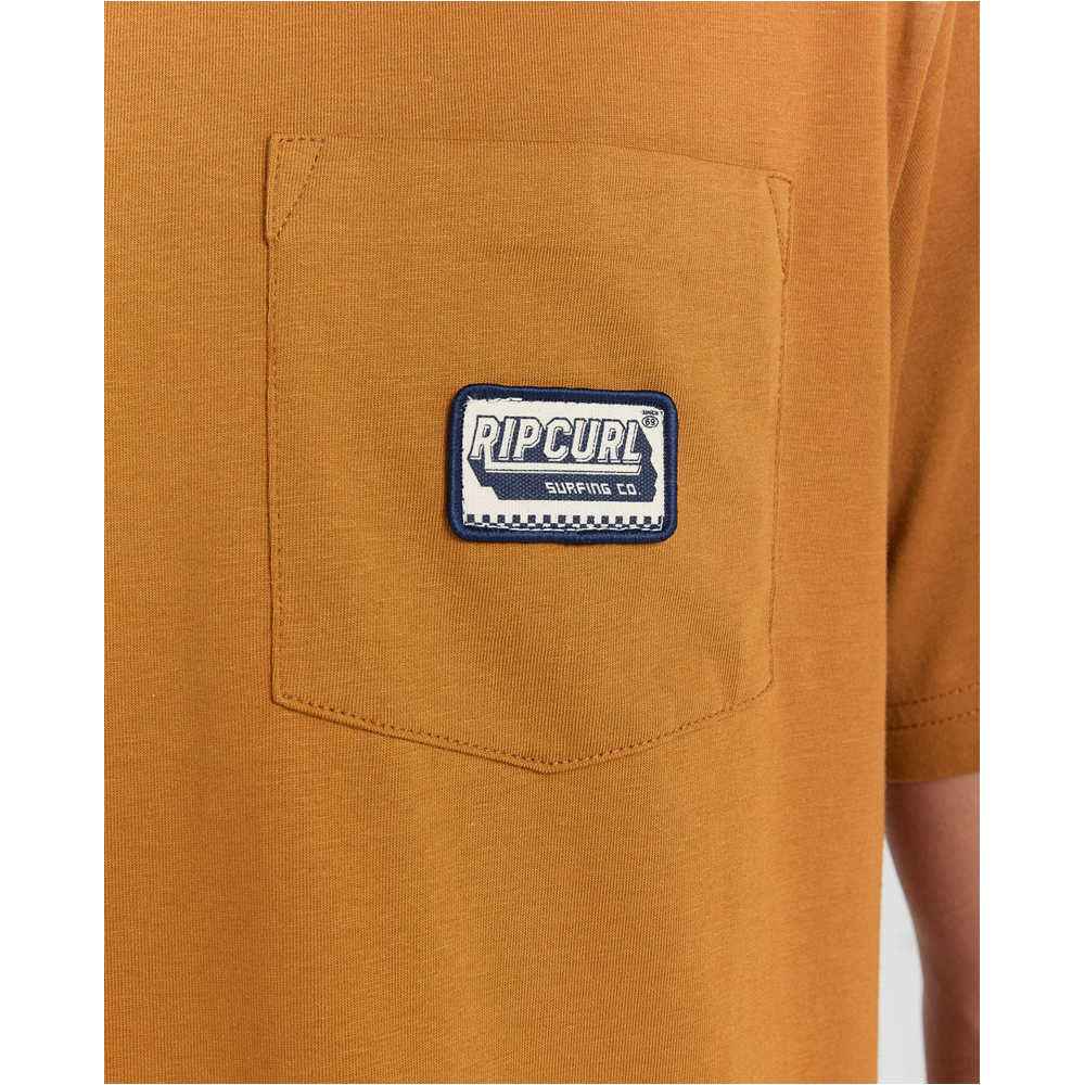 Rip Curl camiseta manga corta hombre SPORTLINE BADGE SS TEE vista detalle