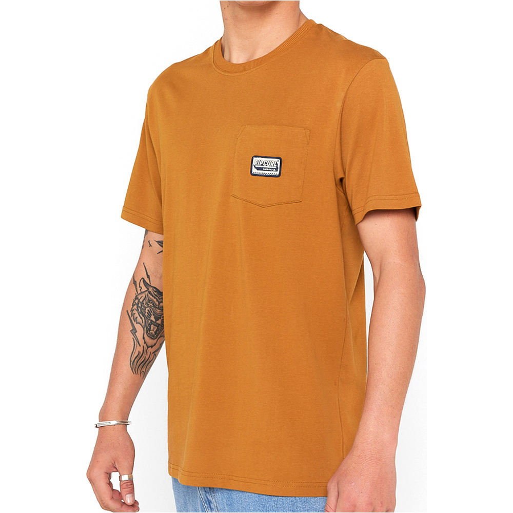 Rip Curl camiseta manga corta hombre SPORTLINE BADGE SS TEE vista frontal