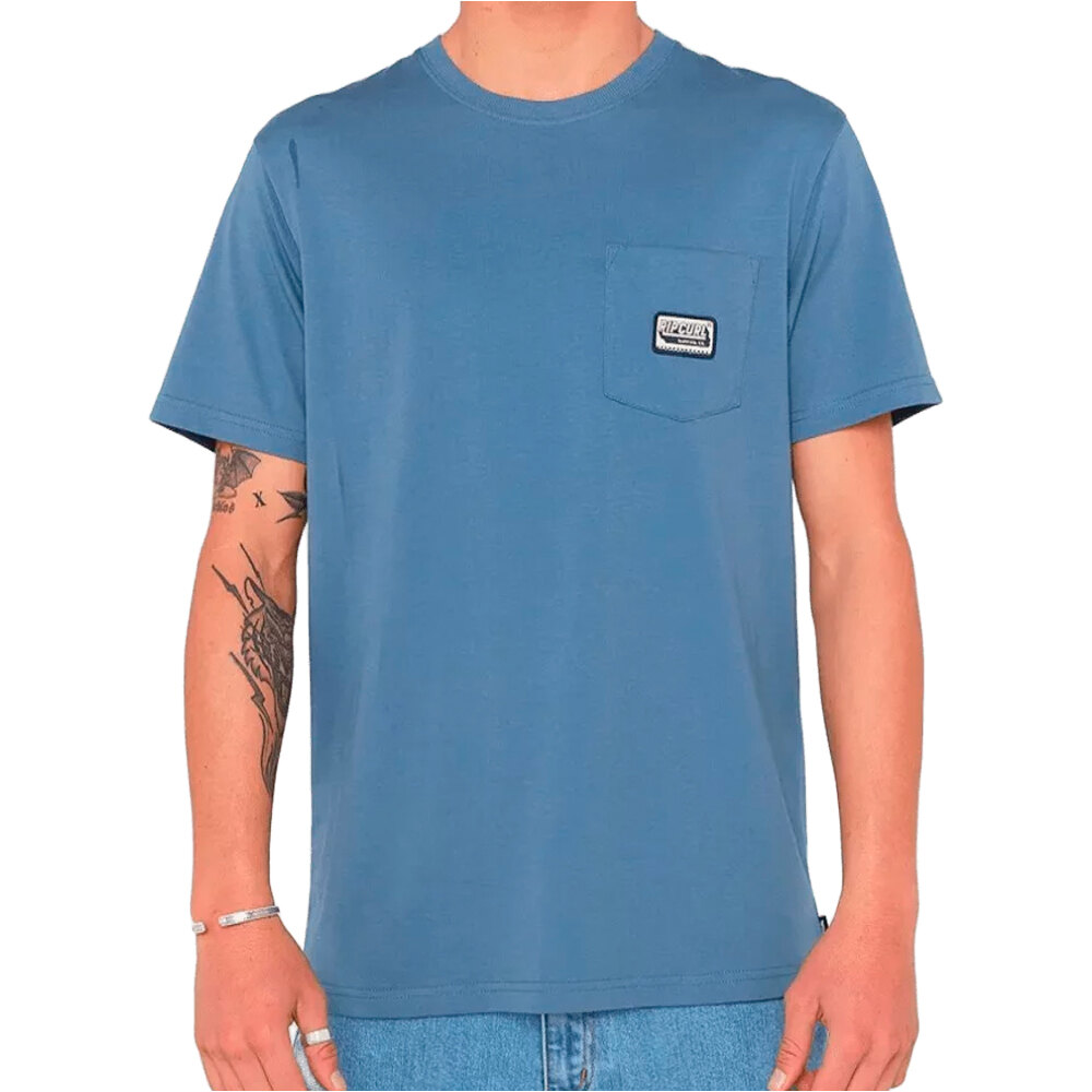 Rip Curl camiseta manga corta hombre SPORTLINE BADGE SS TEE vista frontal