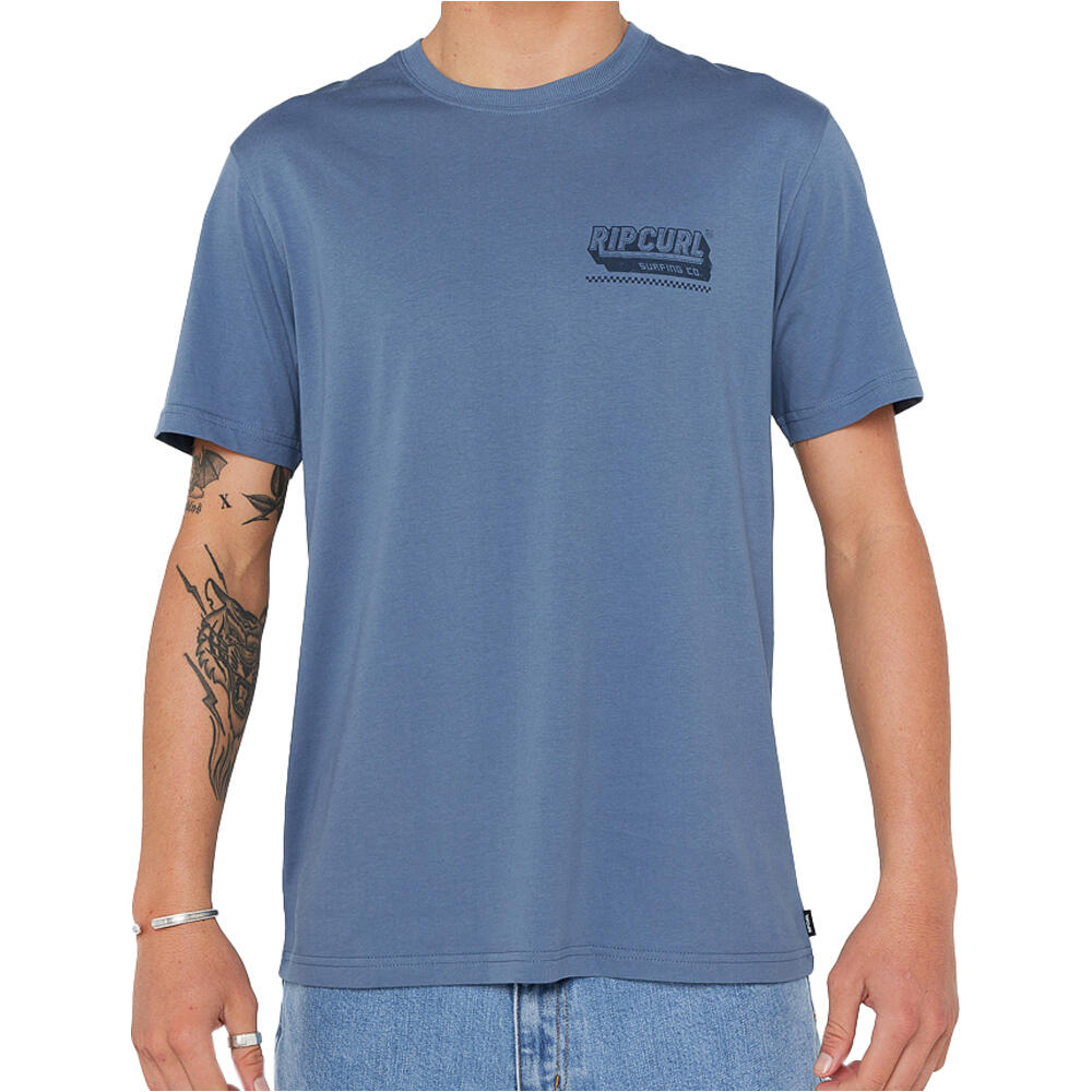Rip Curl camiseta manga corta hombre SPORTLINE F&B TEE vista frontal