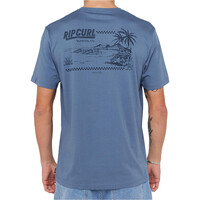Rip Curl camiseta manga corta hombre SPORTLINE F&B TEE vista trasera