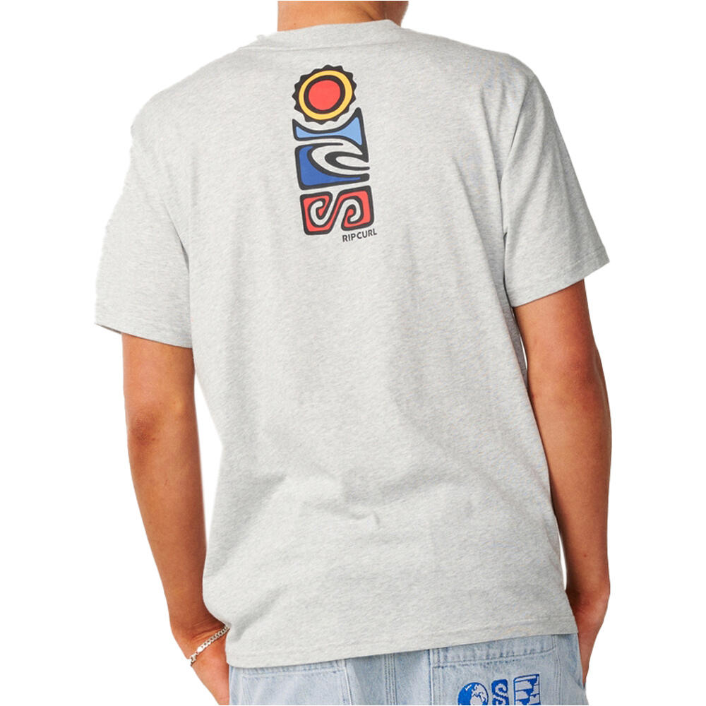 Rip Curl camiseta manga corta hombre S.SERIES VC STACK TEE vista trasera