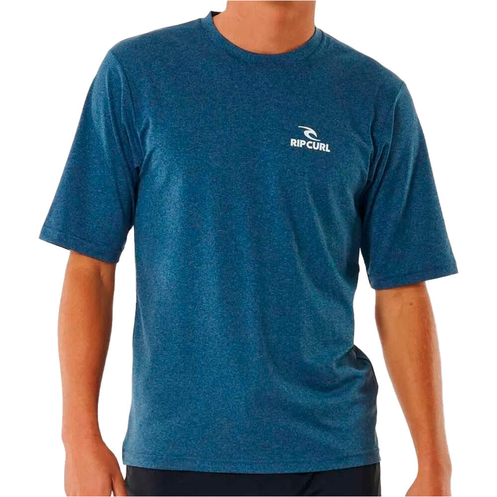 Rip Curl camiseta manga corta hombre STACK UPF S/S vista frontal