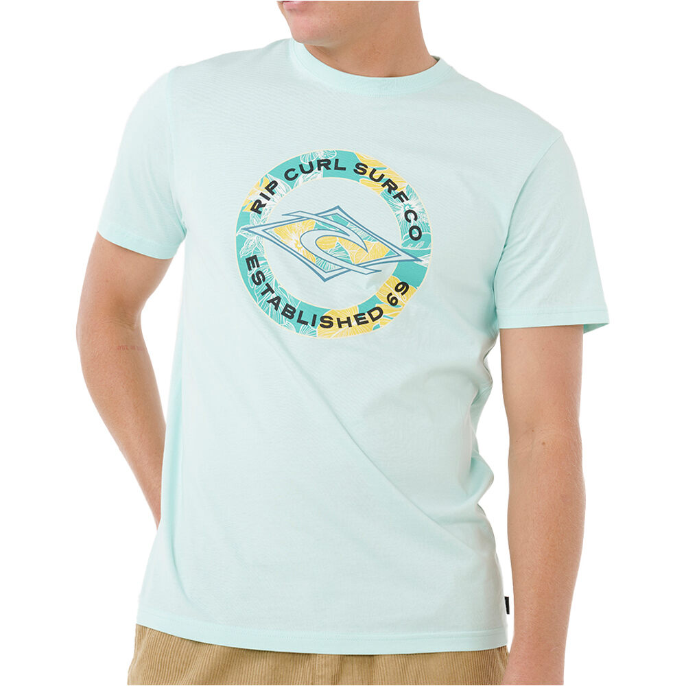 Rip Curl camiseta manga corta hombre STAPLE FILLER TEE vista frontal