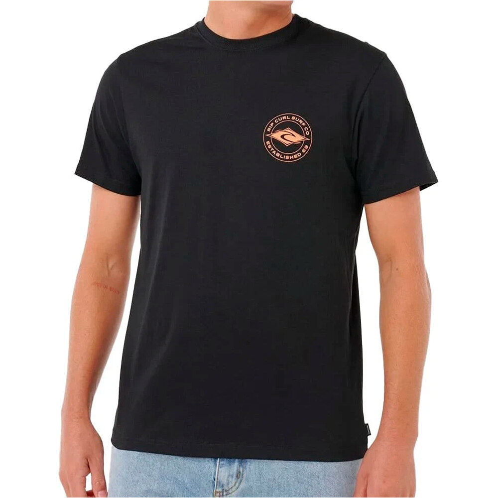 Rip Curl camiseta manga corta hombre STAPLE TEE vista frontal