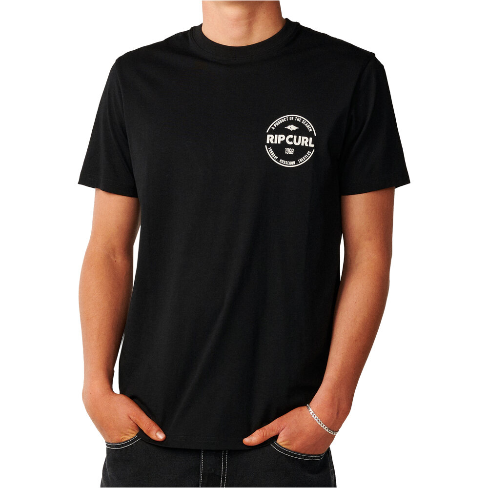 Rip Curl camiseta manga corta hombre STAPLE TEE vista frontal