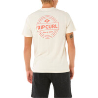 Rip Curl camiseta manga corta hombre STAPLE TEE vista trasera