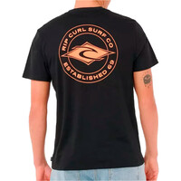 Rip Curl camiseta manga corta hombre STAPLE TEE vista trasera