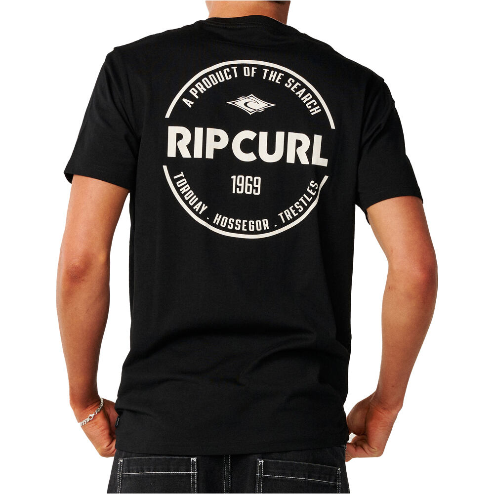 Rip Curl camiseta manga corta hombre STAPLE TEE vista trasera