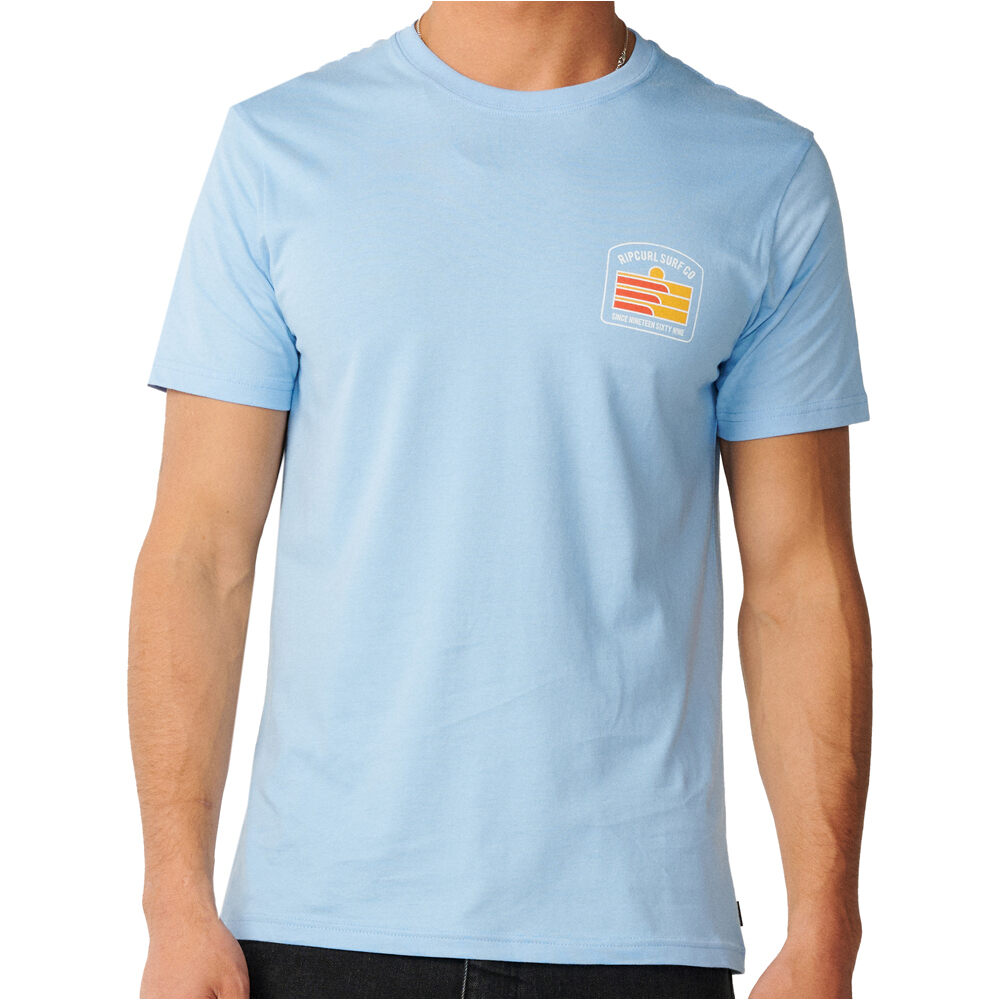 Rip Curl camiseta manga corta hombre STREAMLINE BELLS TEE vista frontal