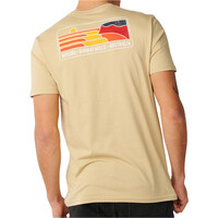 Rip Curl camiseta manga corta hombre STREAMLINE BELLS TEE vista trasera