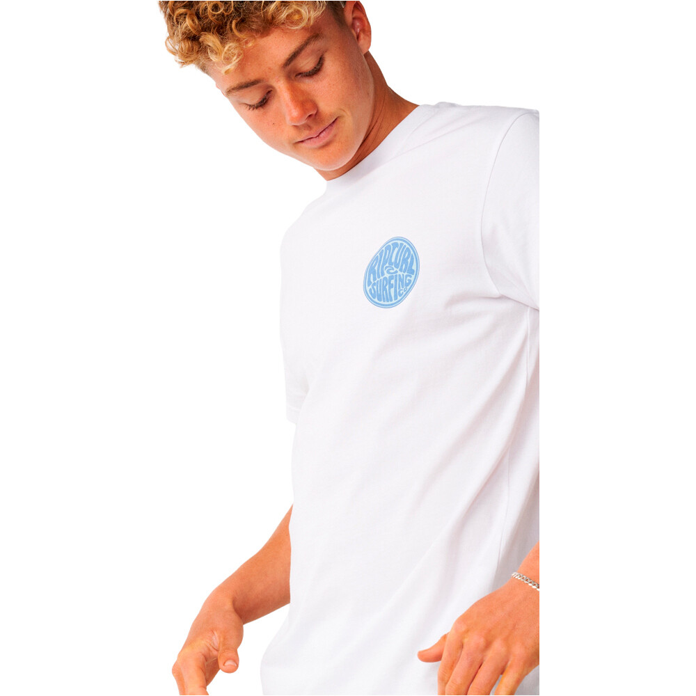 Rip Curl camiseta manga corta hombre STREAMLINE CHEST LOGO TEE 03