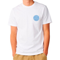 Rip Curl camiseta manga corta hombre STREAMLINE CHEST LOGO TEE vista frontal
