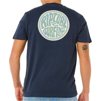 Rip Curl camiseta manga corta hombre STREAMLINE PASS TEE vista trasera