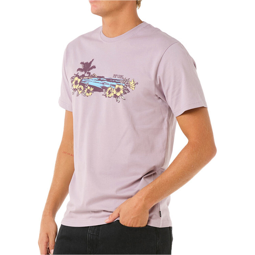 Rip Curl camiseta manga corta hombre SURF PARADISE TEE vista detalle