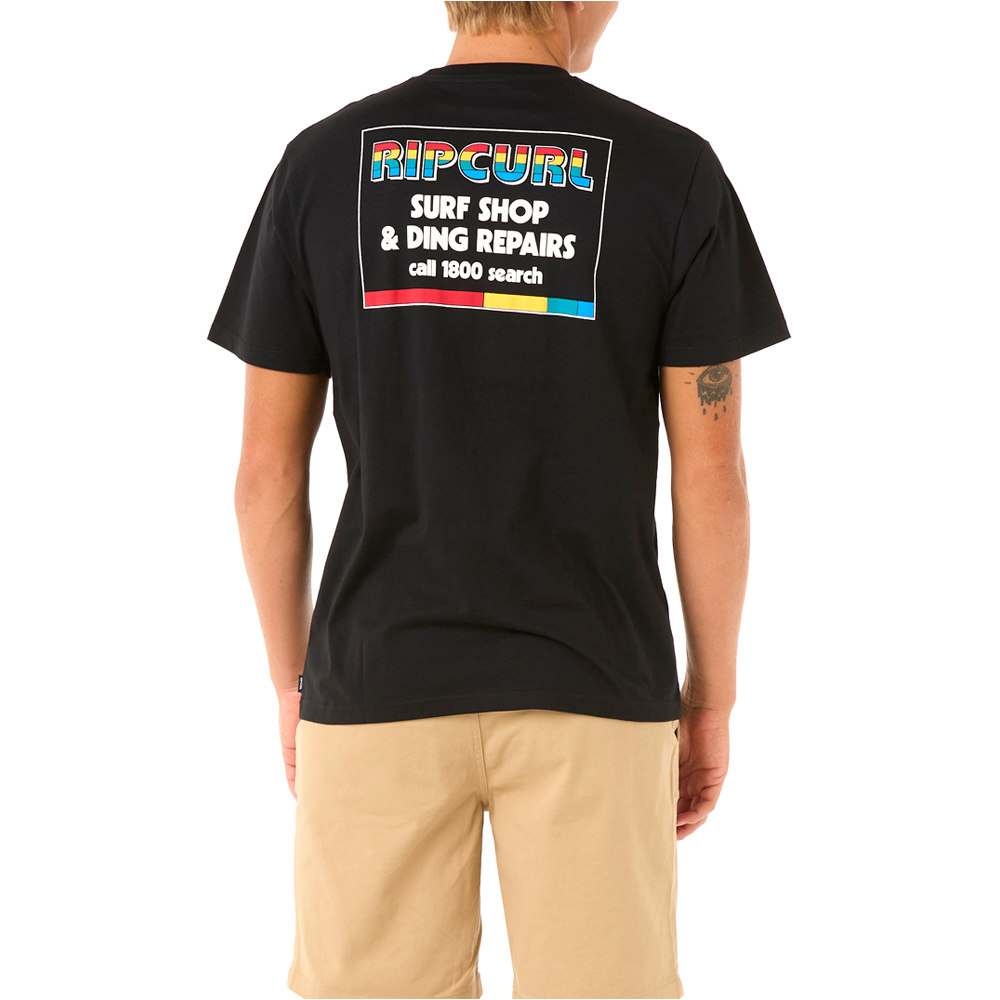 Rip Curl camiseta manga corta hombre SURF REVIVAL DING REPAIR TEE vista trasera