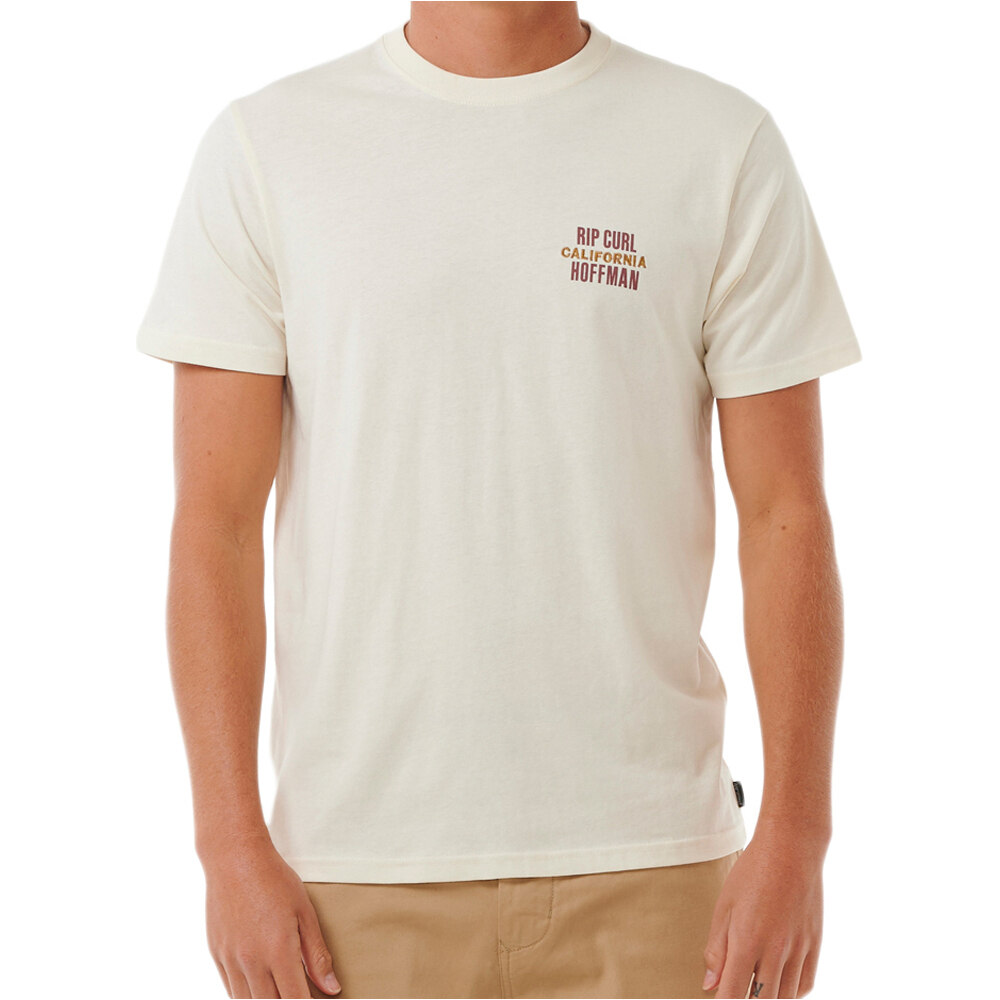 Rip Curl camiseta manga corta hombre SURF REVIVAL HOFFMANDECAL TEE vista frontal