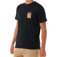 Rip Curl camiseta manga corta hombre SURF REVIVAL LINED UP TEE vista detalle
