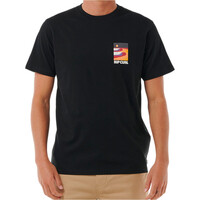 Rip Curl camiseta manga corta hombre SURF REVIVAL LINED UP TEE vista frontal