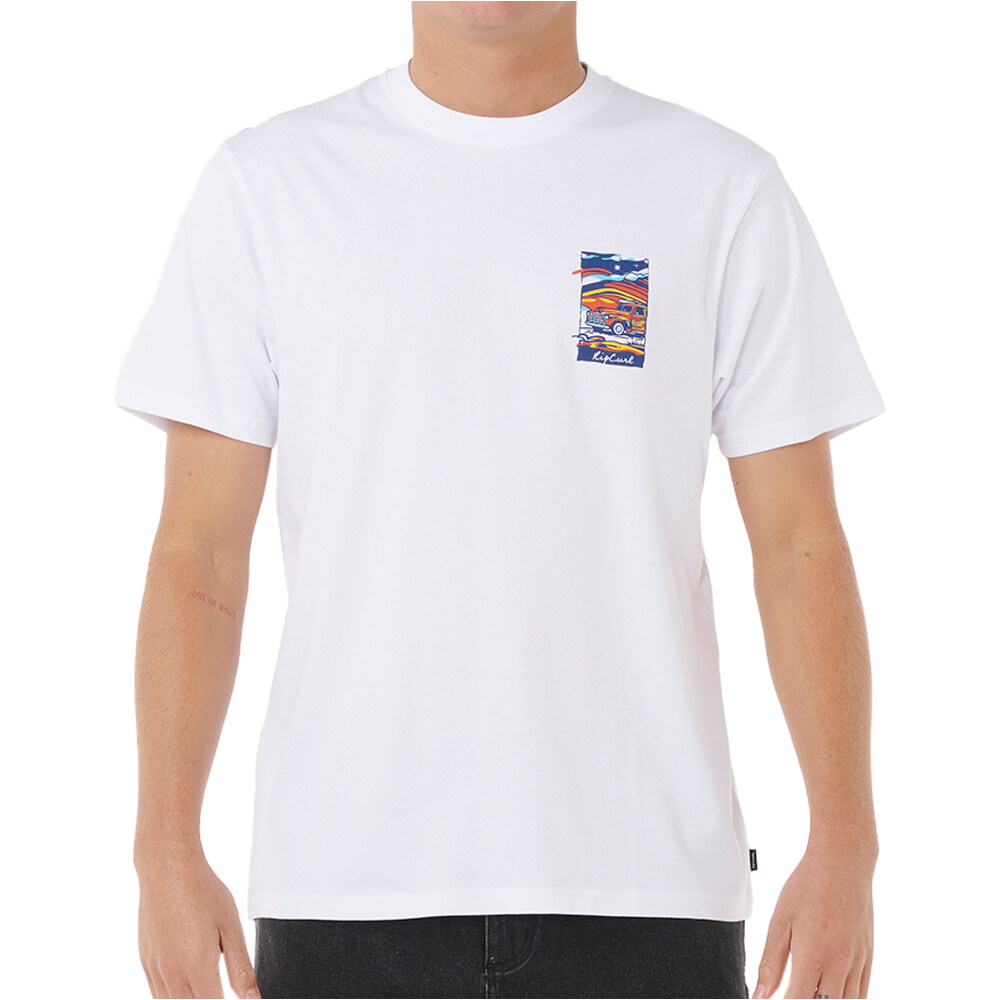 Rip Curl camiseta manga corta hombre SURF TRIP TEE vista frontal