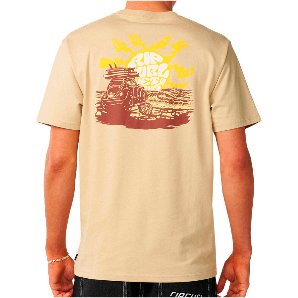 Rip Curl camiseta manga corta hombre SURF TRIP TEE vista trasera