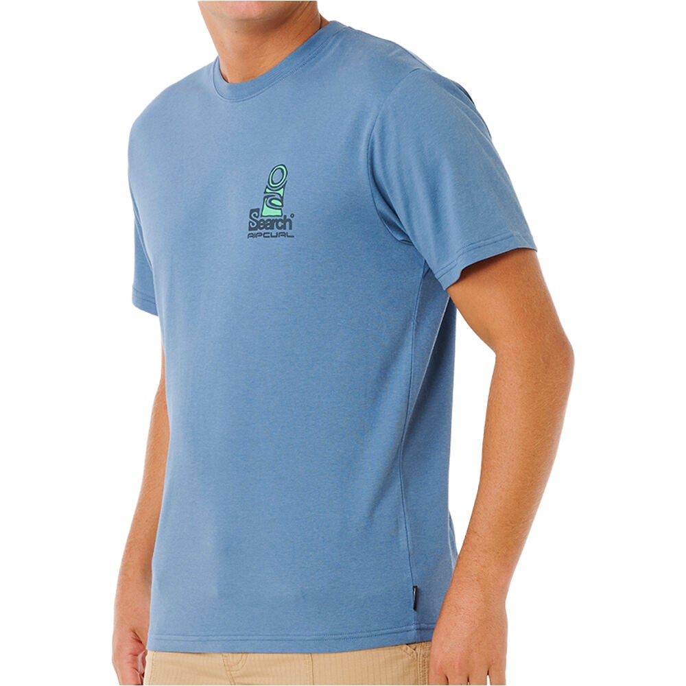 Rip Curl camiseta manga corta hombre VAPORCOOL SEARCH STACK TEE vista detalle