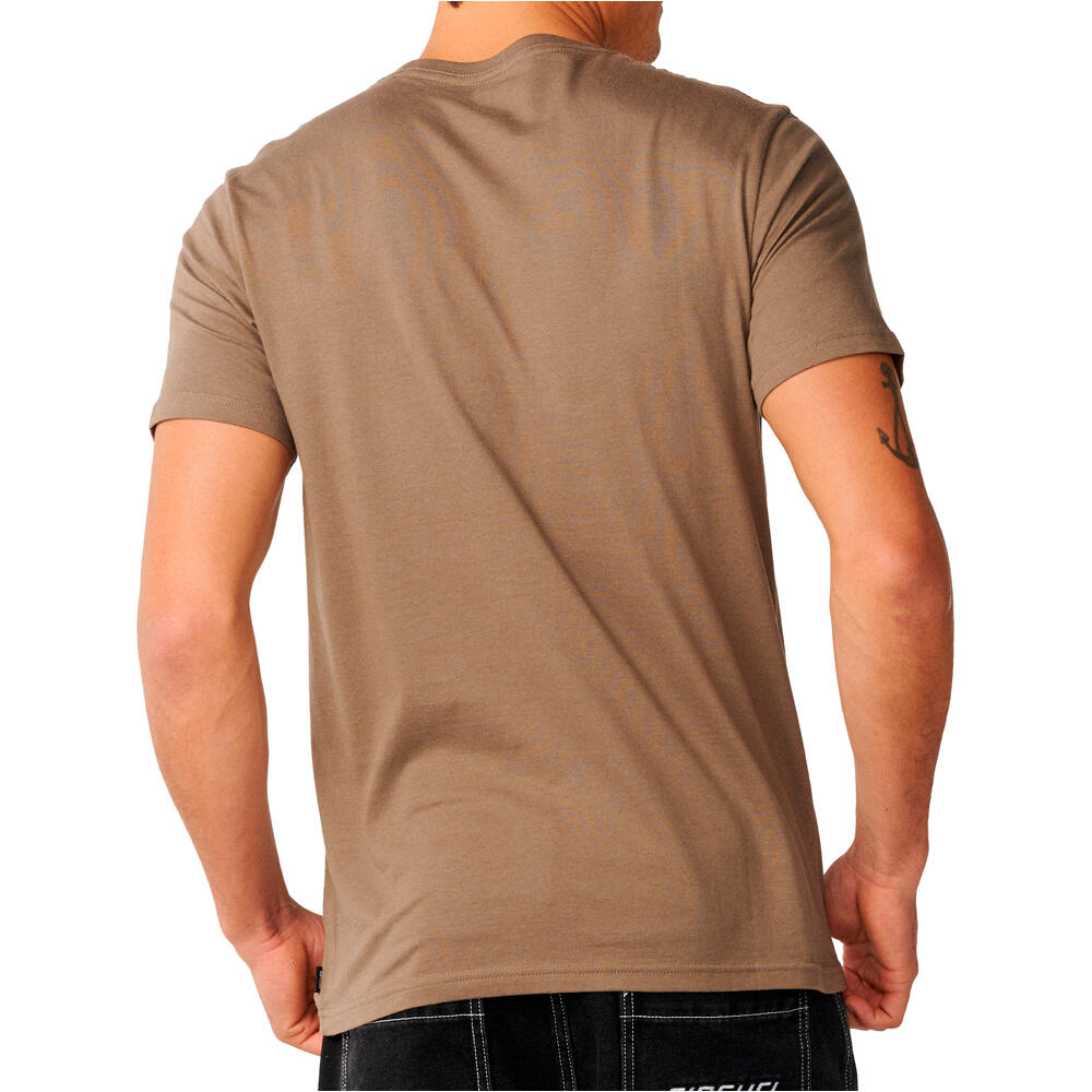 Rip Curl camiseta manga corta hombre WETTIE ICON TEE vista trasera