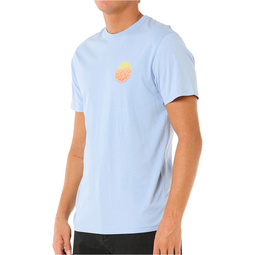 Rip Curl camiseta manga corta hombre WETTIE PASSAGE ICON TEE vista detalle
