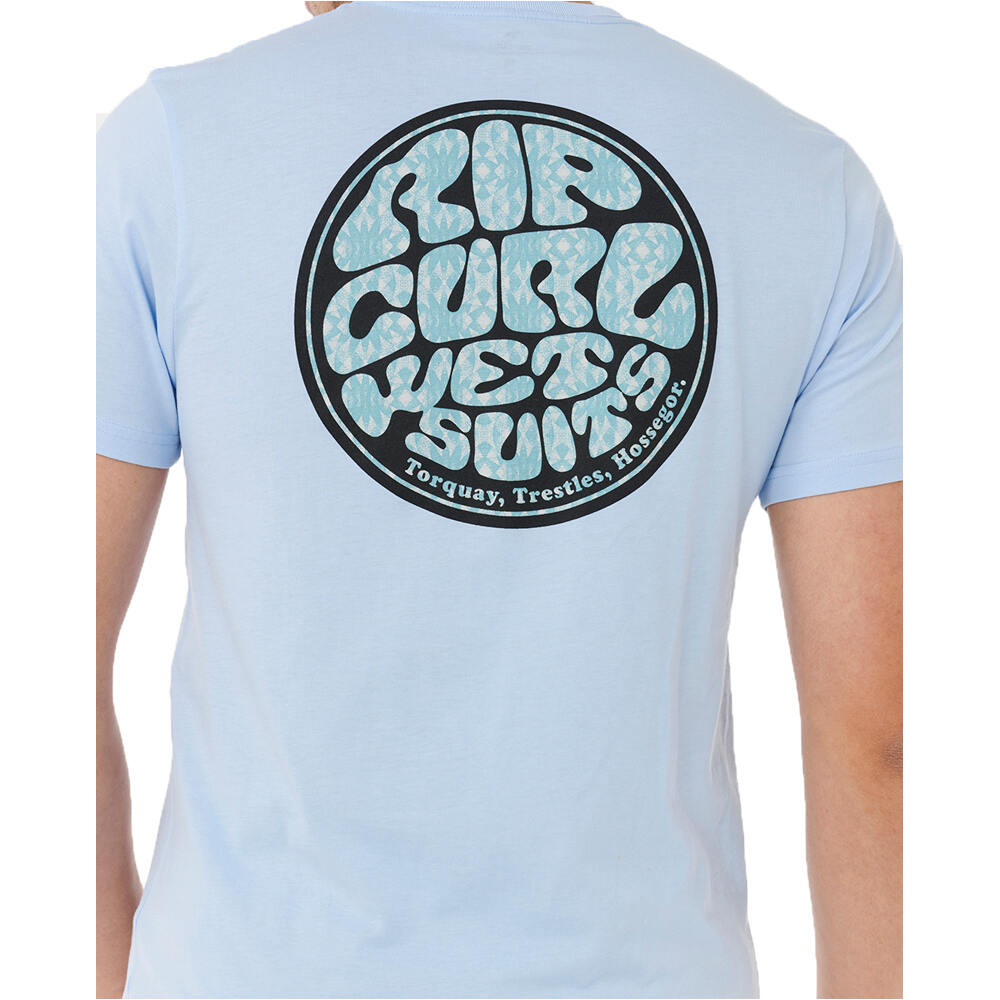 Rip Curl camiseta manga corta hombre WETTIE PASSAGE ICON TEE vista detalle