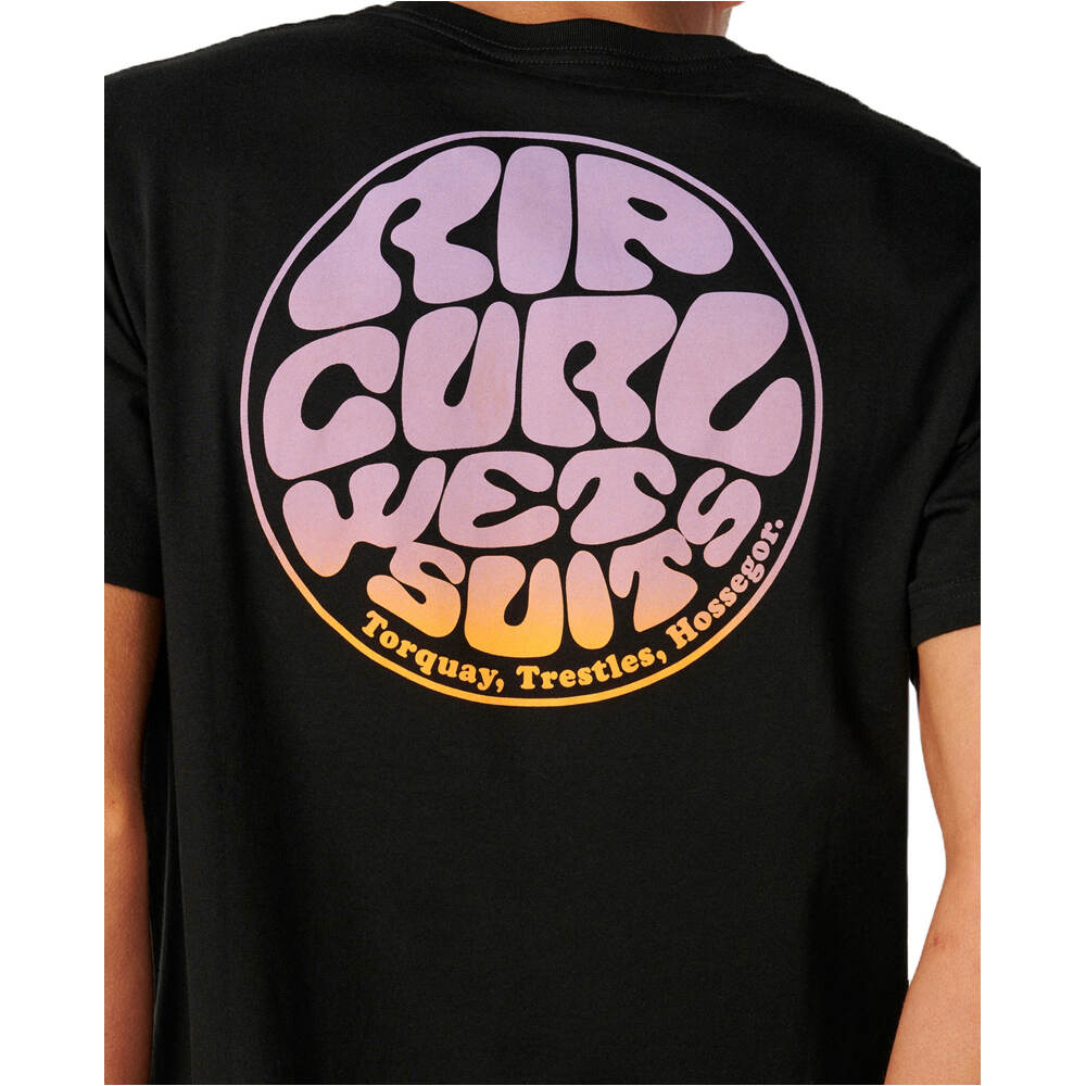 Rip Curl camiseta manga corta hombre WETTIE PASSAGE ICON TEE vista detalle