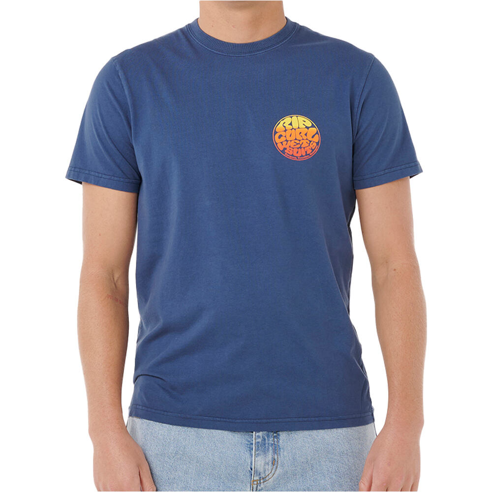 Rip Curl camiseta manga corta hombre WETTIE PASSAGE ICON TEE vista frontal