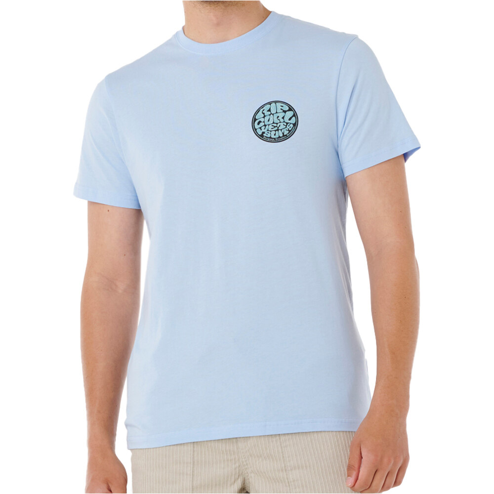 Rip Curl camiseta manga corta hombre WETTIE PASSAGE ICON TEE vista frontal