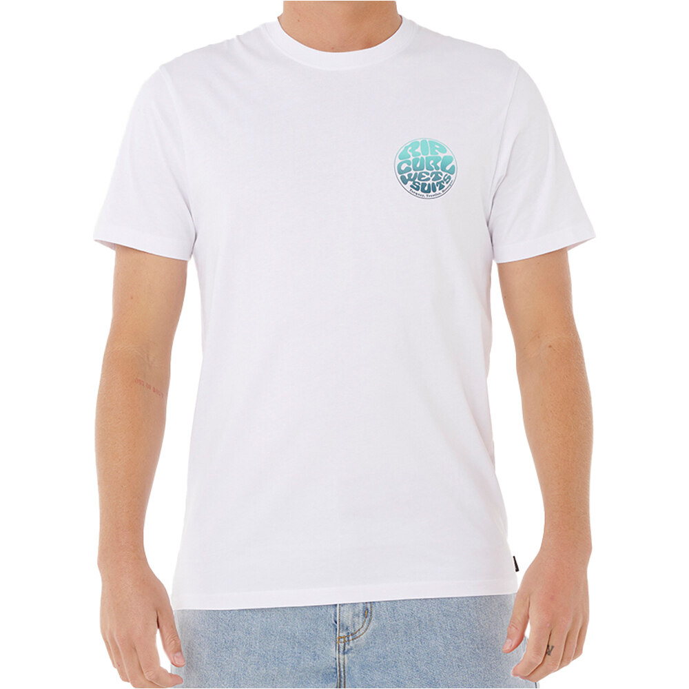 Rip Curl camiseta manga corta hombre WETTIE PASSAGE ICON TEE vista frontal